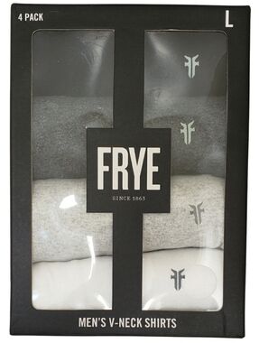 FRYE V-Neck Shirts Men Multicolor 4 Tees NWT